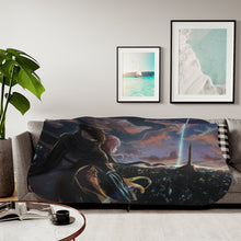 Load image into Gallery viewer, Anime Guilty Crown Sherpa Blanket
