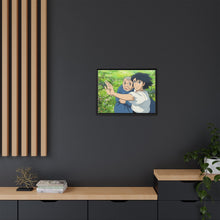Load image into Gallery viewer, Howl&#39;s Moving Castle Canvas Framed Art Print
