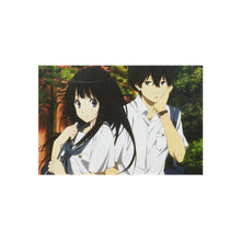 Load image into Gallery viewer, Eru Chitanda  Hōtarō Oreki Faces Rug
