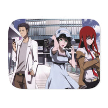 Load image into Gallery viewer, Okabe, Kurisu &amp; Mayuri Sherpa Blanket
