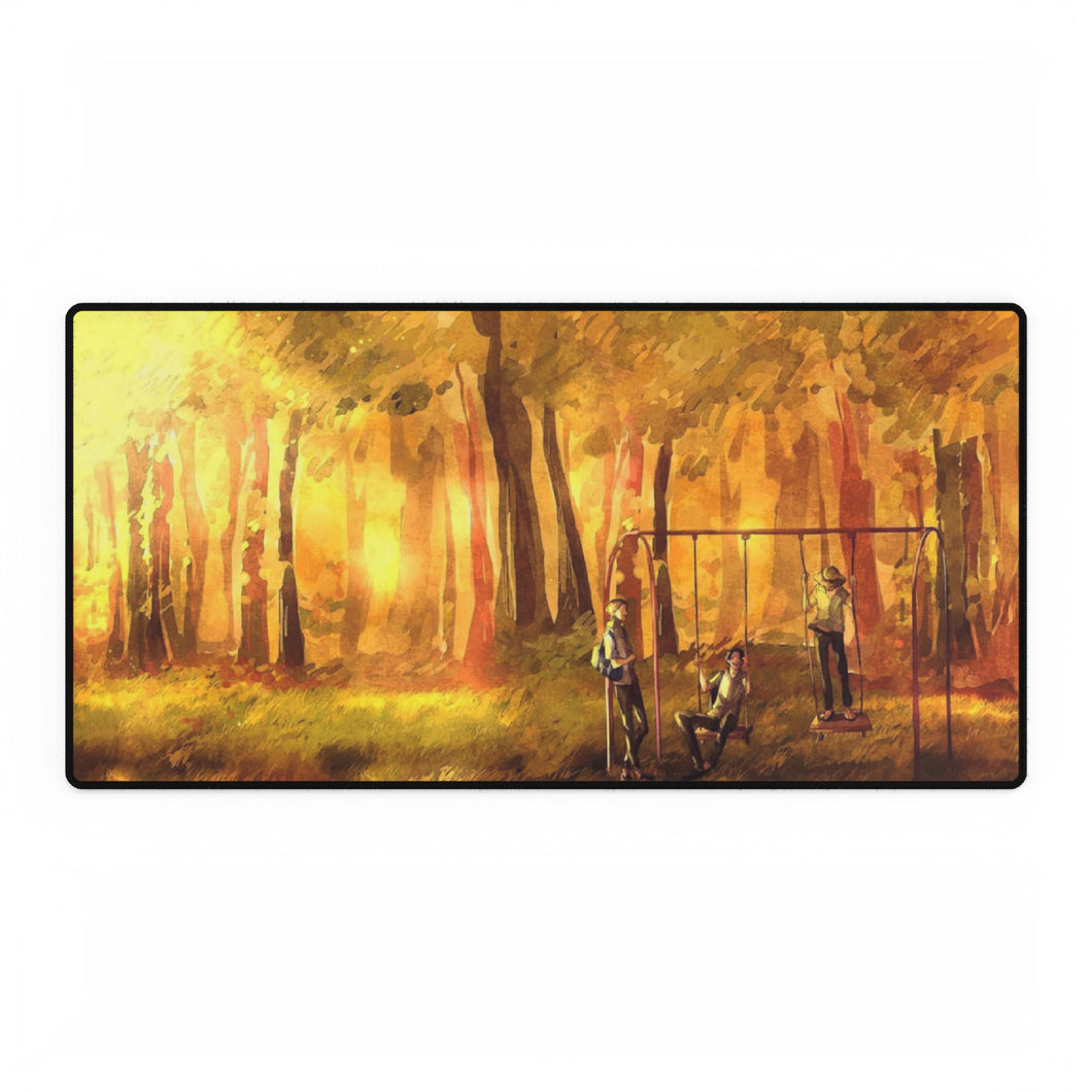 Luffys childhood Mouse Pad (Desk Mat)