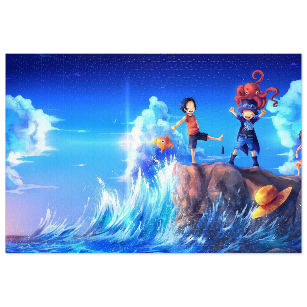Luffy, Ace and Sabo Jigsaw Puzzle