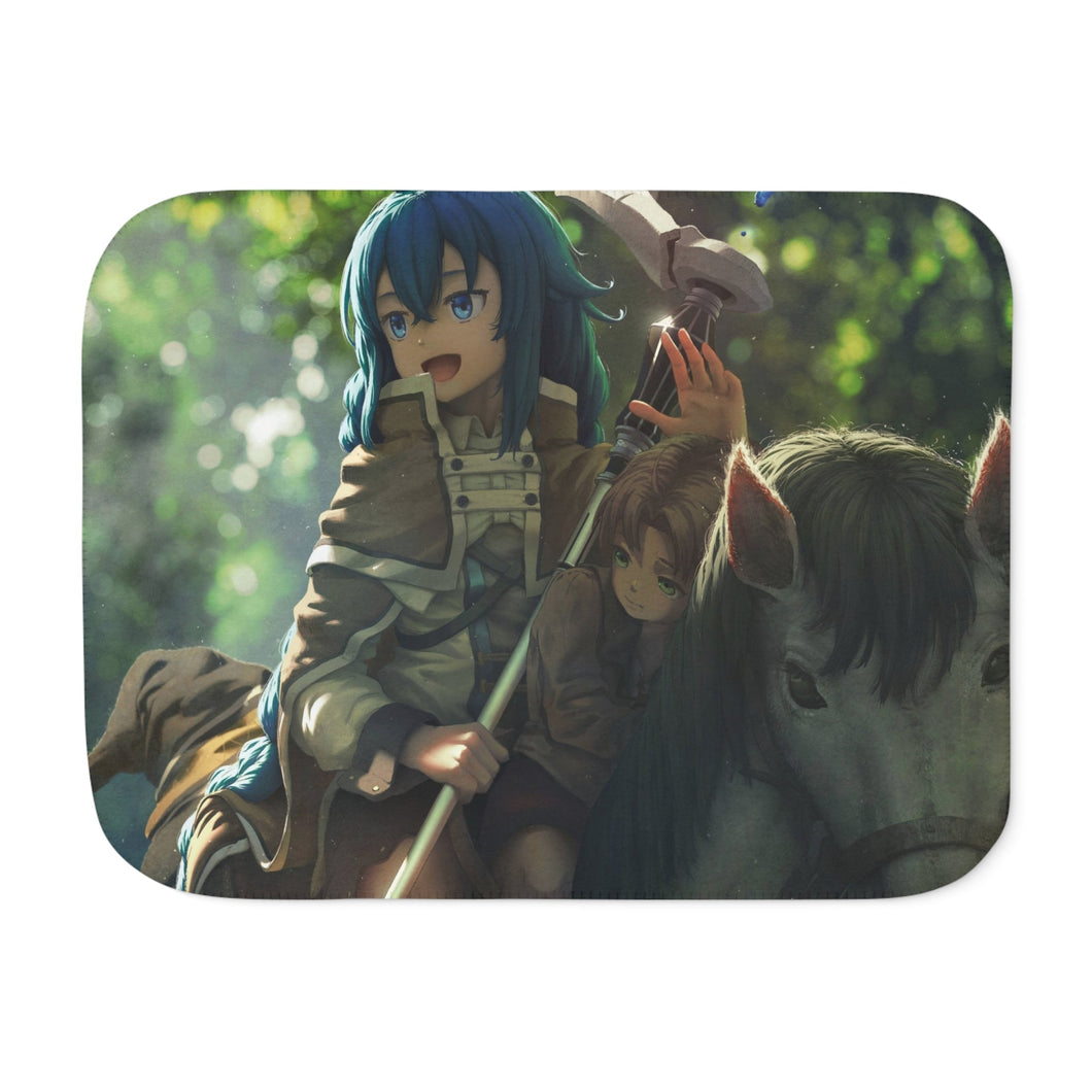 Roxy & Rudeus Sherpa Blanket