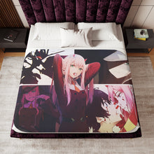Load image into Gallery viewer, Darling in the FranXX Sherpa Blanket
