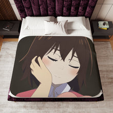 Load image into Gallery viewer, Anime ERASED Sherpa Blanket
