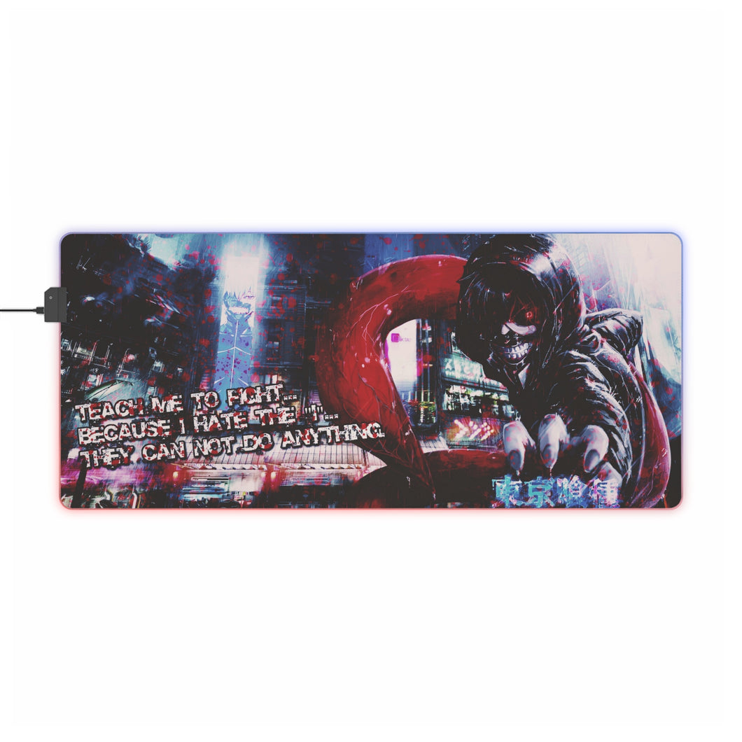 Anime Tokyo Ghoul RGB LED Mouse Pad (Desk Mat)