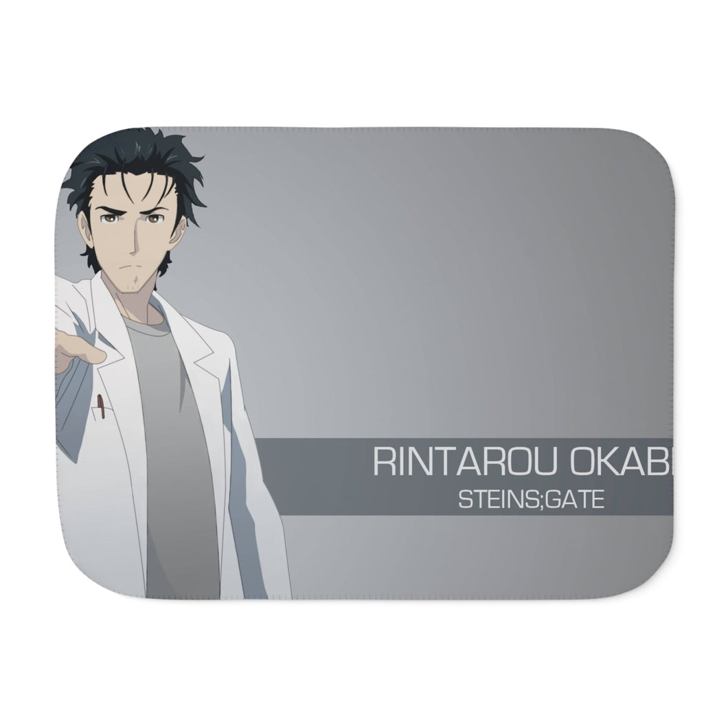 Rintaro Okabe Sherpa Blanket