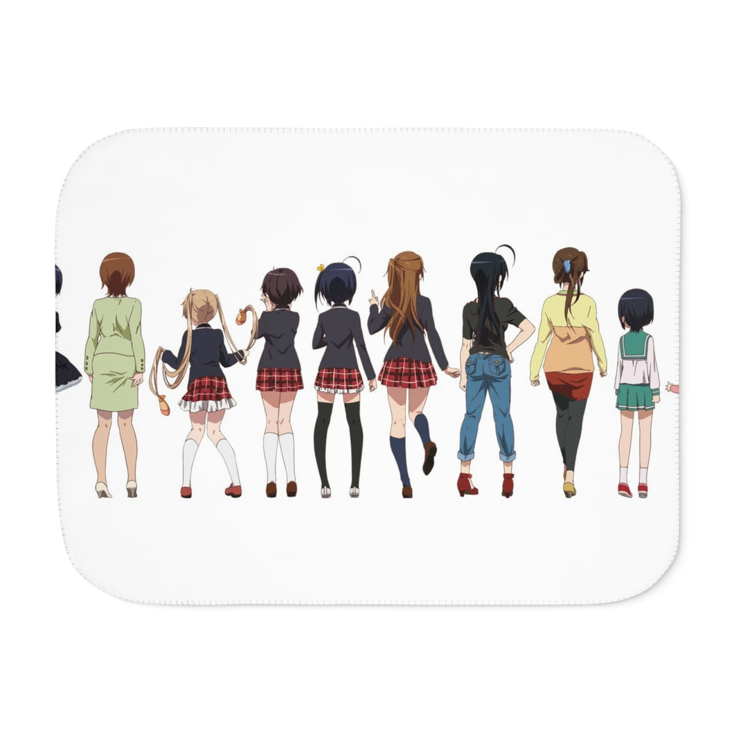 Love, Chunibyo & Other Delusions Rikka Takanashi Sherpa Blanket