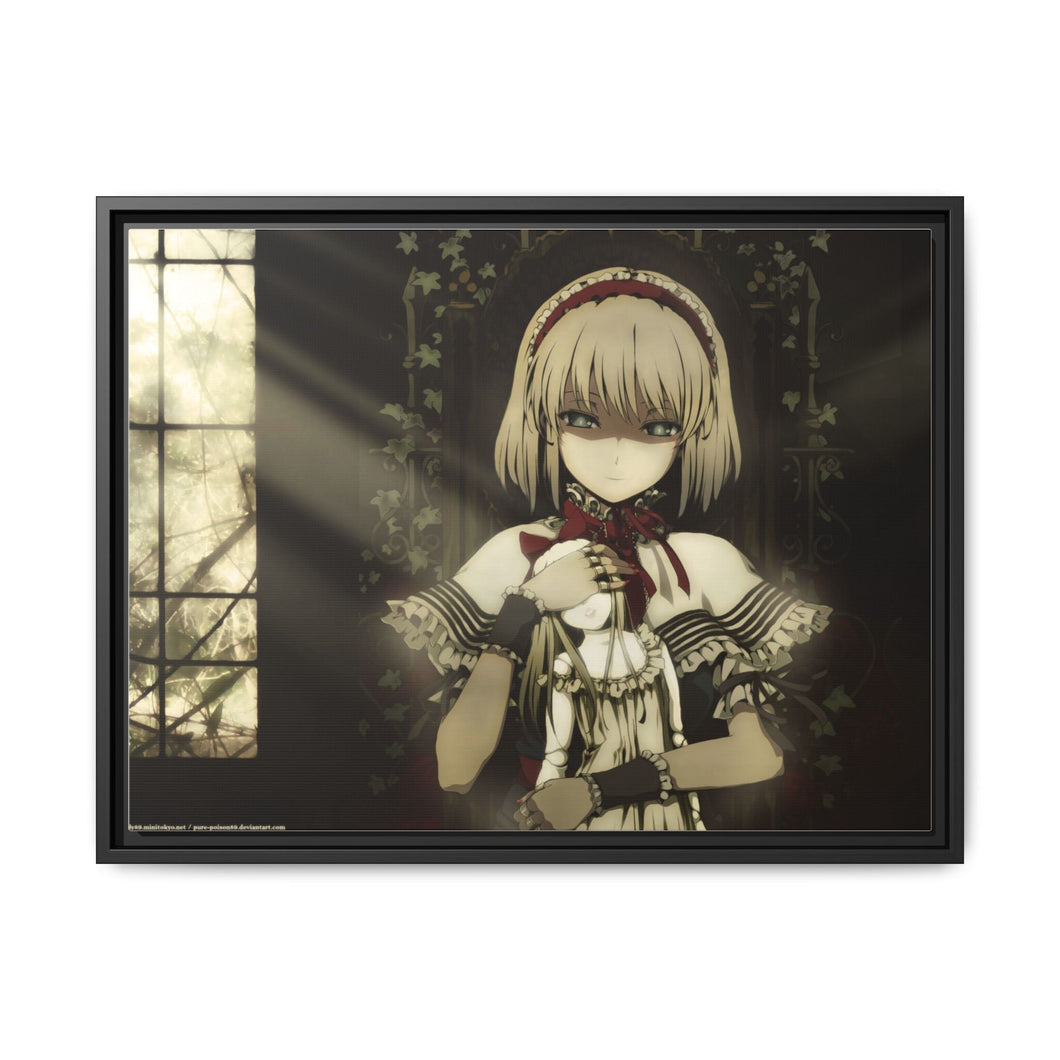Anime Touhou Canvas Framed Art Print