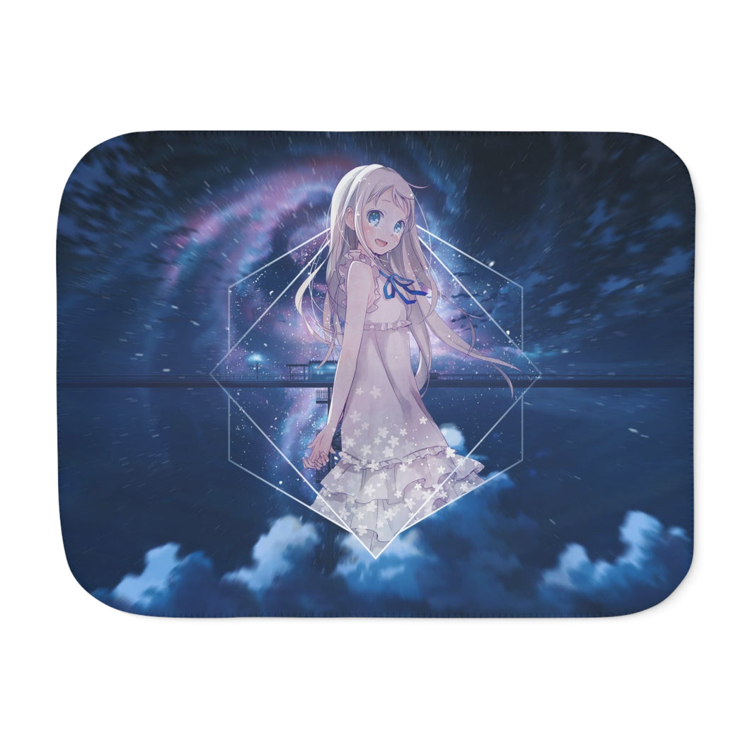 Anohana Meiko Honma Sherpa Blanket