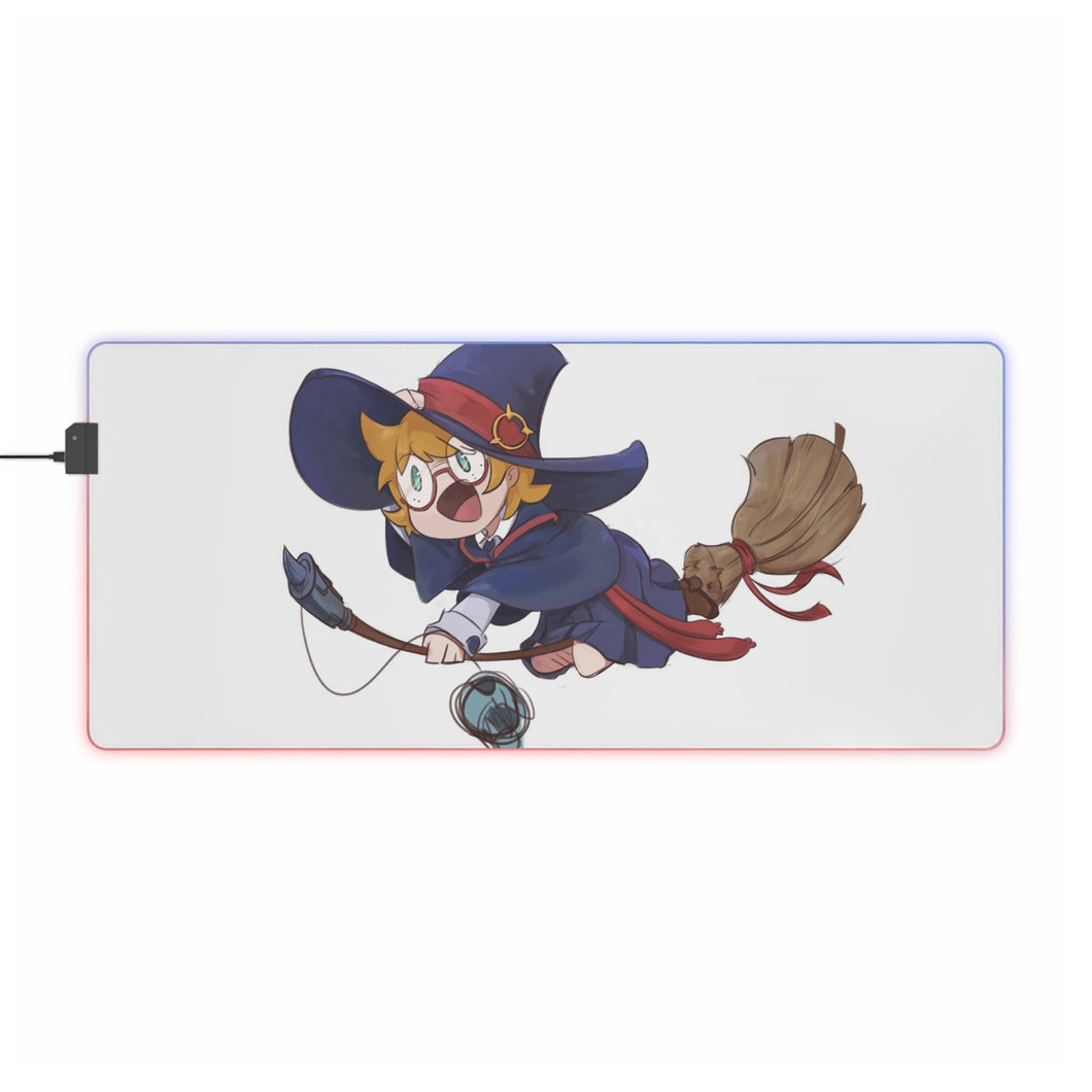 Little Witch Academia Computer Keyboard Pad, Lotte Yanson RGB LED Mouse Pad (Desk Mat)