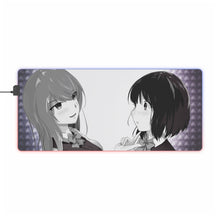 Load image into Gallery viewer, Kuzu No Honkai Hanabi Yasuraoka, Sanae Ebato RGB LED Mouse Pad (Desk Mat)
