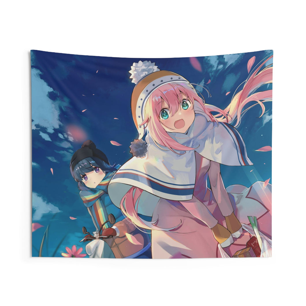 Laid-Back Camp by Indoor Wall Tapestry