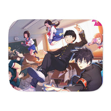 Load image into Gallery viewer, Mob Psycho 100 Arataka Reigen, Shigeo Kageyama, Ritsu Kageyama, Teruki Hanazawa, Tome Kurata Sherpa Blanket
