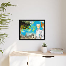 Load image into Gallery viewer, Anime The Promised Neverland Canvas Framed Art Print
