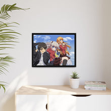 Load image into Gallery viewer, Charlotte (Anime) Main Members Canvas Framed Art Print
