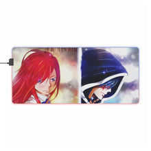 Load image into Gallery viewer, Fairy Tail Erza Scarlet, Jellal Fernandes RGB LED Mouse Pad (Desk Mat)
