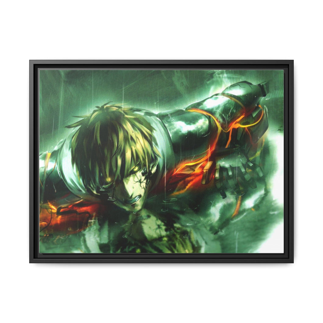 Genos Canvas Framed Art Print