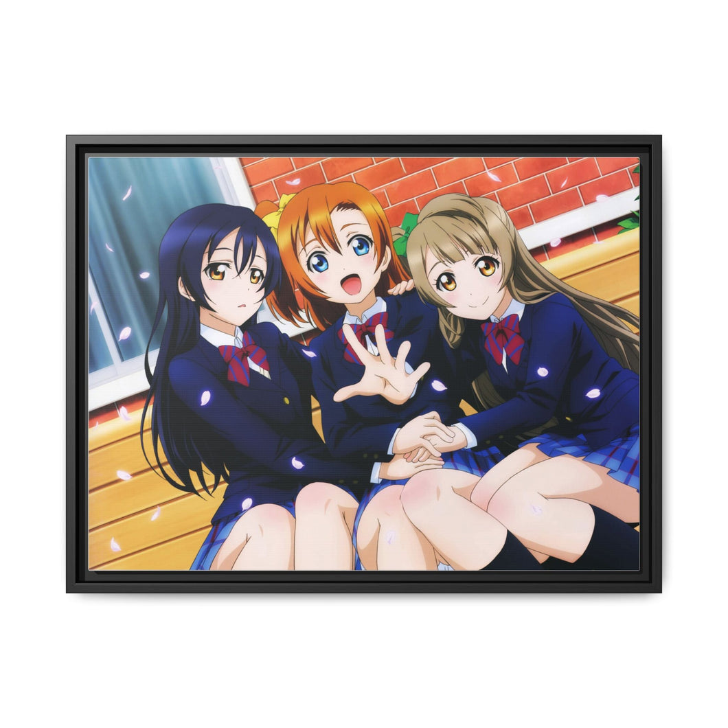 Anime Love Live! Canvas Framed Art Print