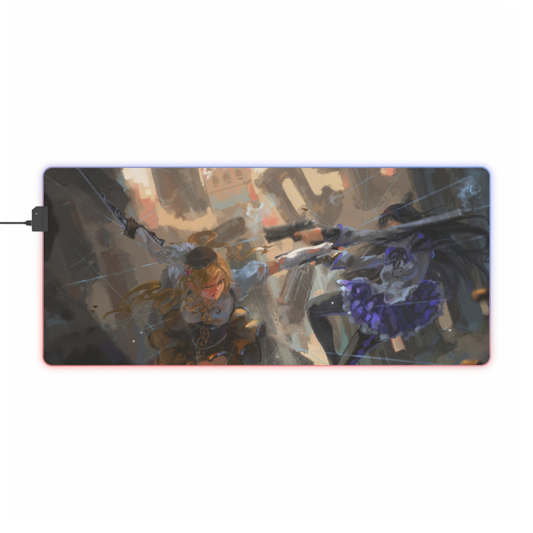 Puella Magi Madoka Magica RGB LED Mouse Pad (Desk Mat)