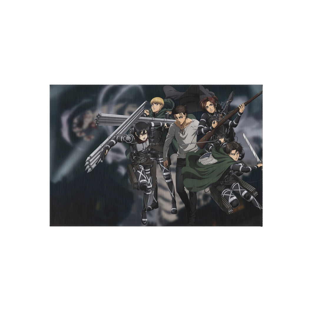 Anime Attack On Titan Rug