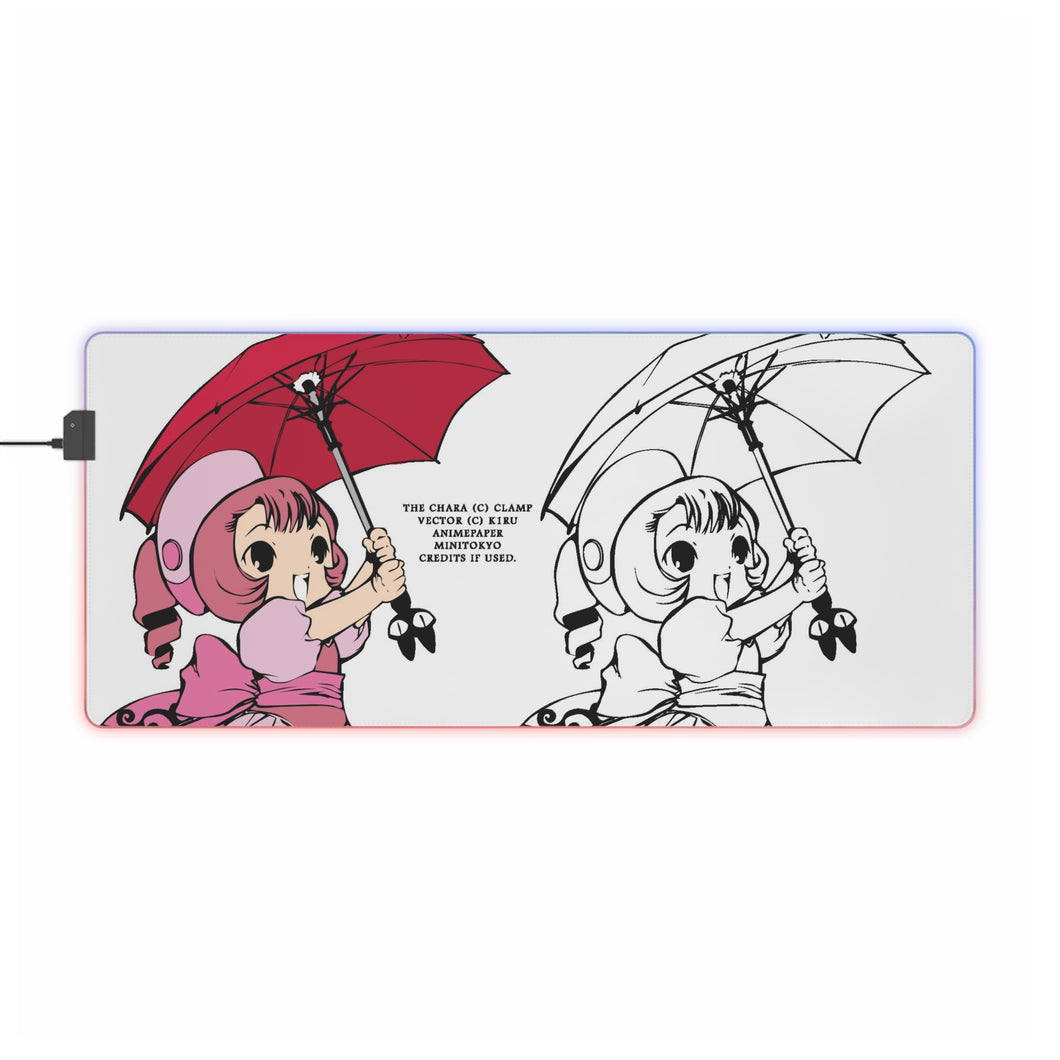 Chobits RGB LED Mouse Pad (Desk Mat)