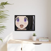 Load image into Gallery viewer, Eru Chitanda Smiling face Canvas Framed Art Print
