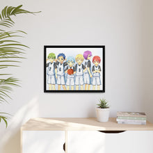 Load image into Gallery viewer, Kuroko&#39;s Basketball Tetsuya Kuroko, Daiki Aomine, Atsushi Murasakibara Canvas Framed Art Print
