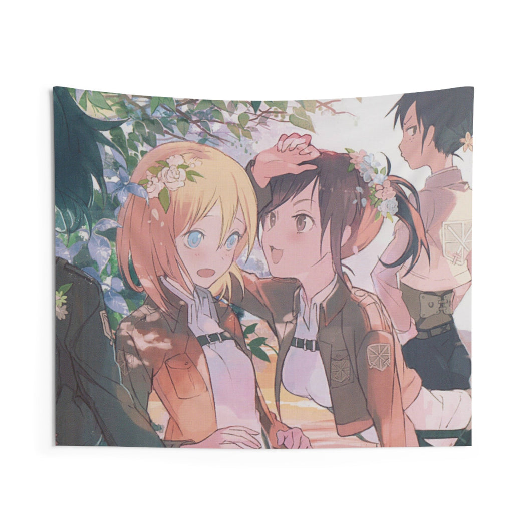 Anime Attack On Titan Indoor Wall Tapestry