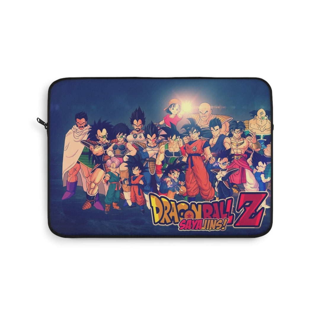 Dragon Ball Z Sayajins! Laptop Sleeve