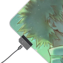 Load image into Gallery viewer, My Hero Academia Izuku Midoriya, Katsuki Bakugou RGB LED Mouse Pad (Desk Mat)
