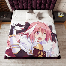 Load image into Gallery viewer, Anime Fate/Apocrypha Sherpa Blanket

