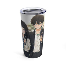 Load image into Gallery viewer, Hyouka Eru Chitanda, Satoshi Fukube, Mayaka Ibara Tumbler 20oz
