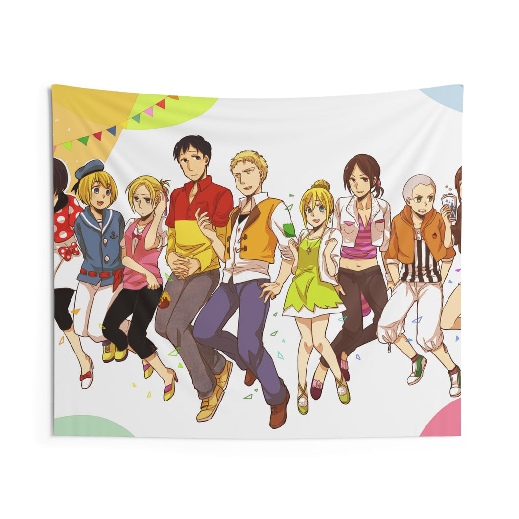 Anime Attack On Titan Indoor Wall Tapestry