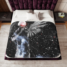 Load image into Gallery viewer, Tokyo Ghoul Ken Kaneki Sherpa Blanket
