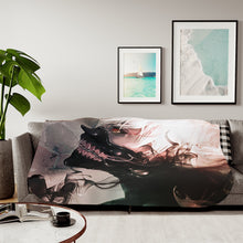 Load image into Gallery viewer, Anime Tokyo Ghoul Sherpa Blanket
