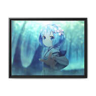 REM Canvas Framed Art Print