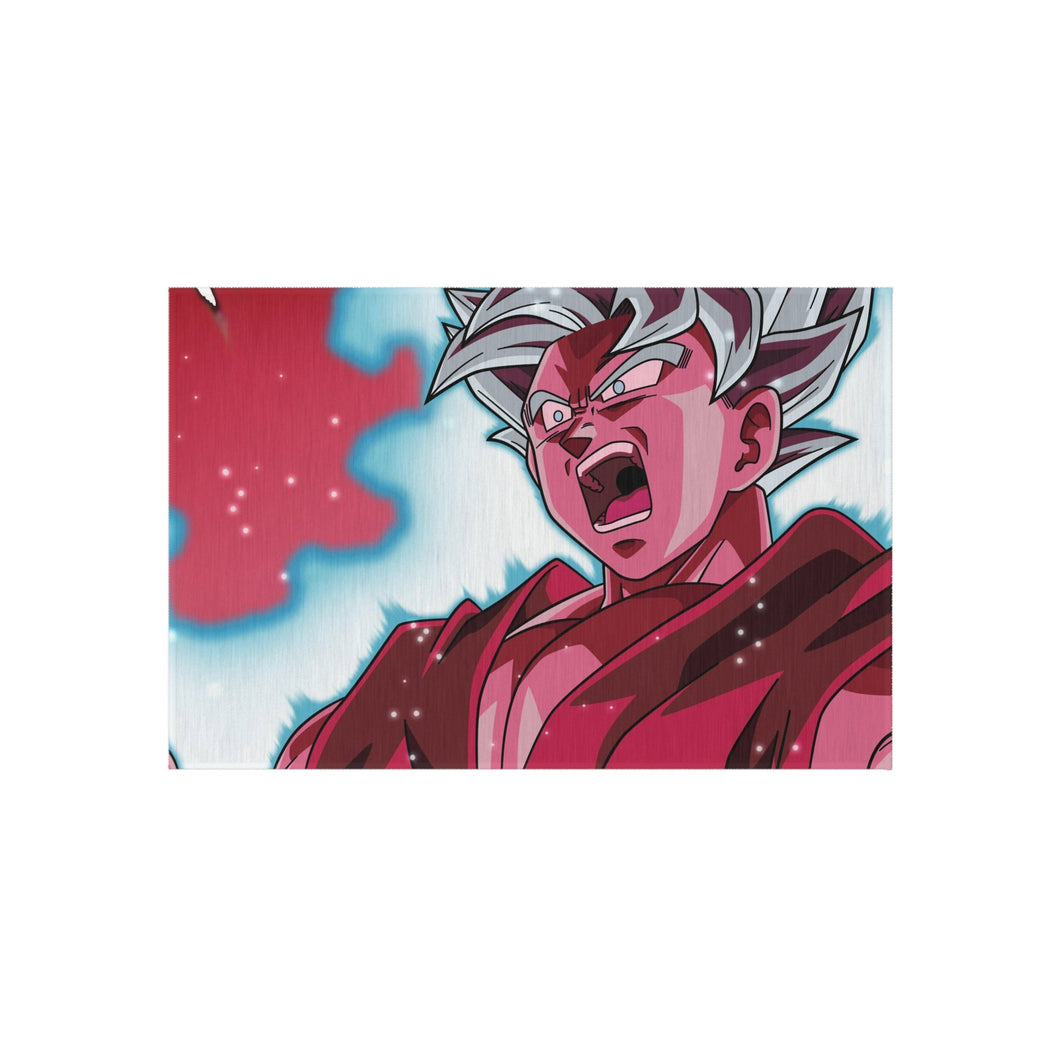 Goku SSGSS Kaioken Rug