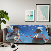 Load image into Gallery viewer, Your Name. Sherpa Blanket
