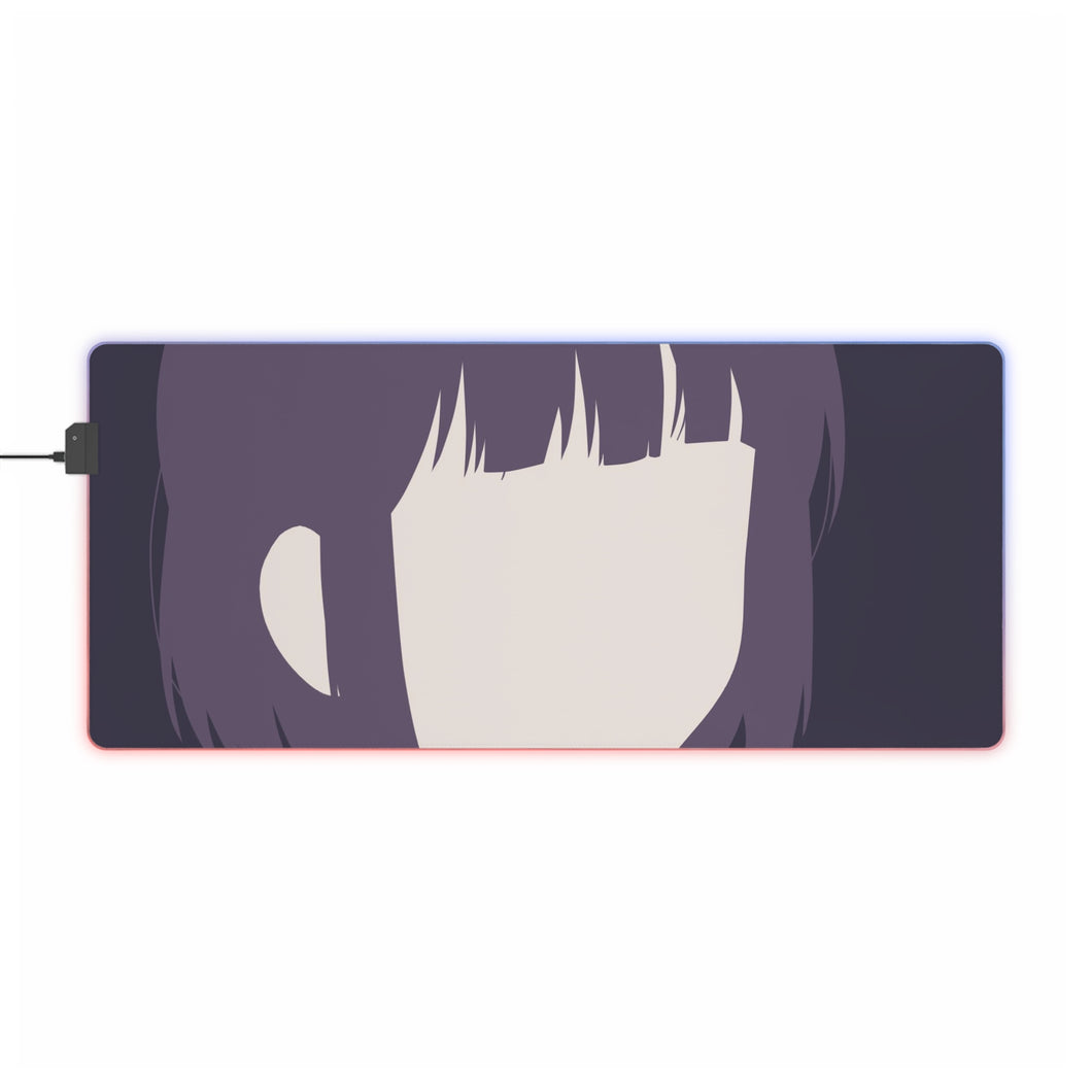 Kuzu No Honkai Hanabi Yasuraoka RGB LED Mouse Pad (Desk Mat)