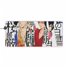 Load image into Gallery viewer, Bleach Ichigo Kurosaki, Rukia Kuchiki RGB LED Mouse Pad (Desk Mat)
