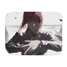 Load image into Gallery viewer, Anime Chainsaw Man Sherpa Blanket
