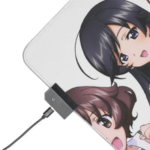 Load image into Gallery viewer, Girls und Panzer RGB LED Mouse Pad (Desk Mat)
