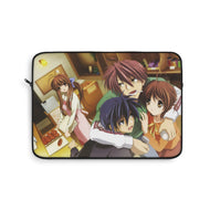 Clannad Tomoya Okazaki, Nagisa Furukawa, Akio Furukawa, Sanae Furukawa Laptop Sleeve