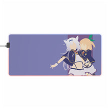 Load image into Gallery viewer, Rokudenashi Majutsu Koushi To Akashic Records Sistine Fibel, Rumia Tingel RGB LED Mouse Pad (Desk Mat)
