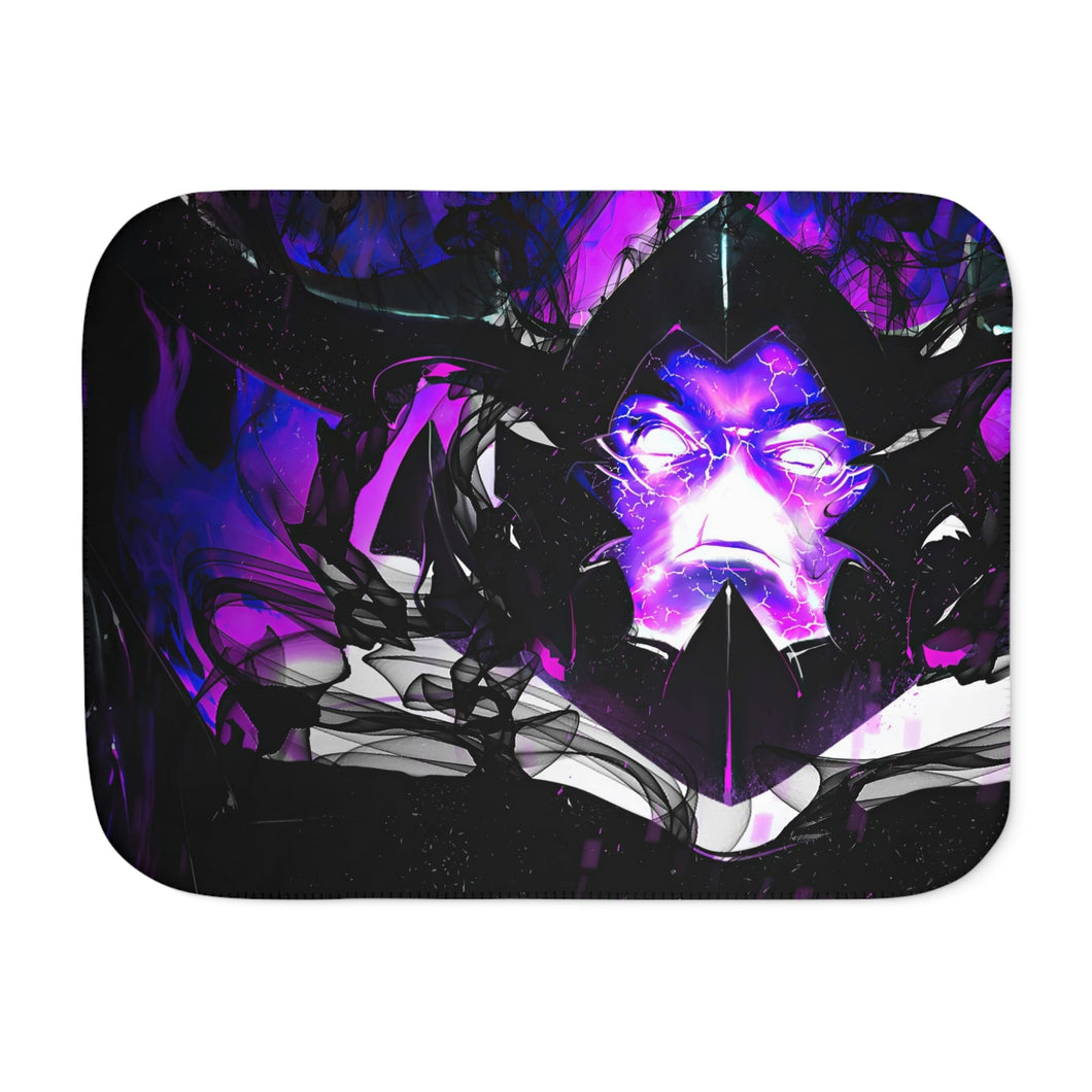 Anime Solo Leveling Sherpa Blanket