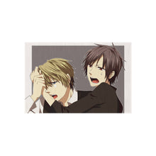 Load image into Gallery viewer, Durarara!! Izaya Orihara, Shizuo Heiwajima Rug
