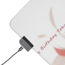Load image into Gallery viewer, Happy Birthday Rin❤ RGB LED Mouse Pad (Desk Mat)
