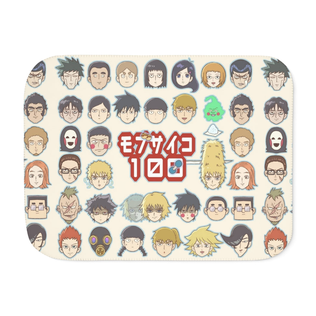 Mob Psycho 100 Sherpa Blanket