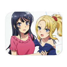 Load image into Gallery viewer, Rascal Does Not Dream of Bunny Girl Senpai Sherpa Blanket
